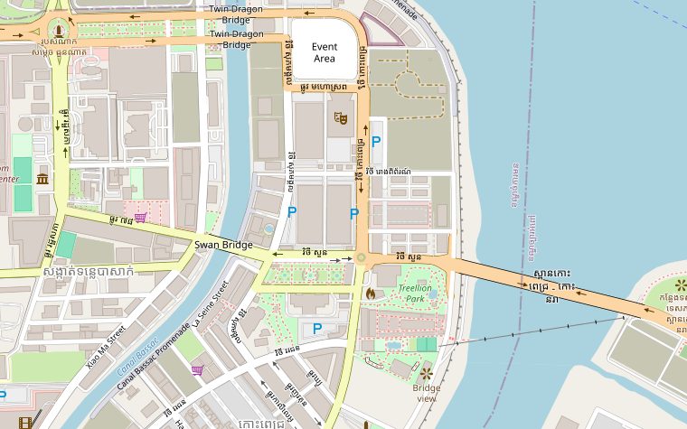Map of the venue location